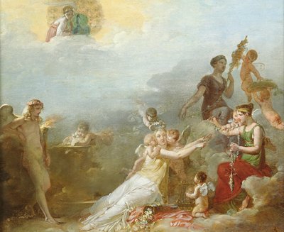 The Fates by Jean Baptiste Mallet